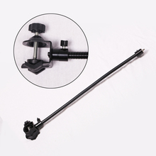 Photography Studio Universal C Clip Tube Lighting Flash Light Stand Magic Clamp Bracket with Flex Arm Photo Studio Accessory