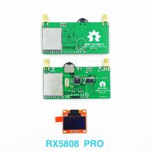 Free Shipping Figure Rx5808 5.8G 40ch OLED FPV Received Double Screen Video Glasses Modified Aerial Display