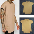Summer Brand New Arrival Fashion Men Casual Creative T shirt Hip Hop Streetwear Dancer Man Khaki