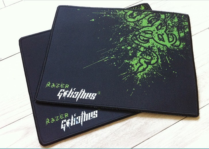 oem razer goliathus gaming mouse pad 300 250 2mm locking edge mouse mat speed version for