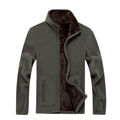 6XL 2016 New Mens Softshell Fleece Casual Jackets Men Warm Sweatshirt Thermal Coats Solid Thickened Brand