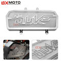For Ktm Duke 390 Accessories Motorcycle Pants Stainless Steel Motorbike Radiator Grill Guard Cover Protector Silver