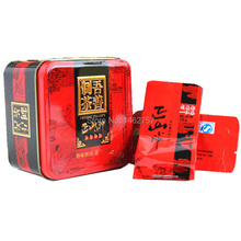 Promotion!Chinese Coffee black tea Lapsang Souchong tea 50gTin box gift package red tea,green food for lose weight free shipping