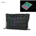 Designer bao bao issey women chain messenger bags small flap cross body bag miyake sac a