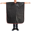 140X95cm Black Thin Adult Waterproof Hair Cutting Hairdressing Clothes Barbers Hairdresser Cape Gown Wrap Hairstylist Tools