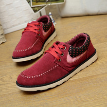 2015 autumn fashion men shoes casual breathable flats adult male loafers sneakers size 39 44 B6621