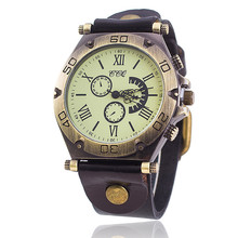 New Vintage Cow Leather Bracelet Watch Casual Quartz Watch Women Wrist Watch Relogio Feminino Hot Selling BW1822
