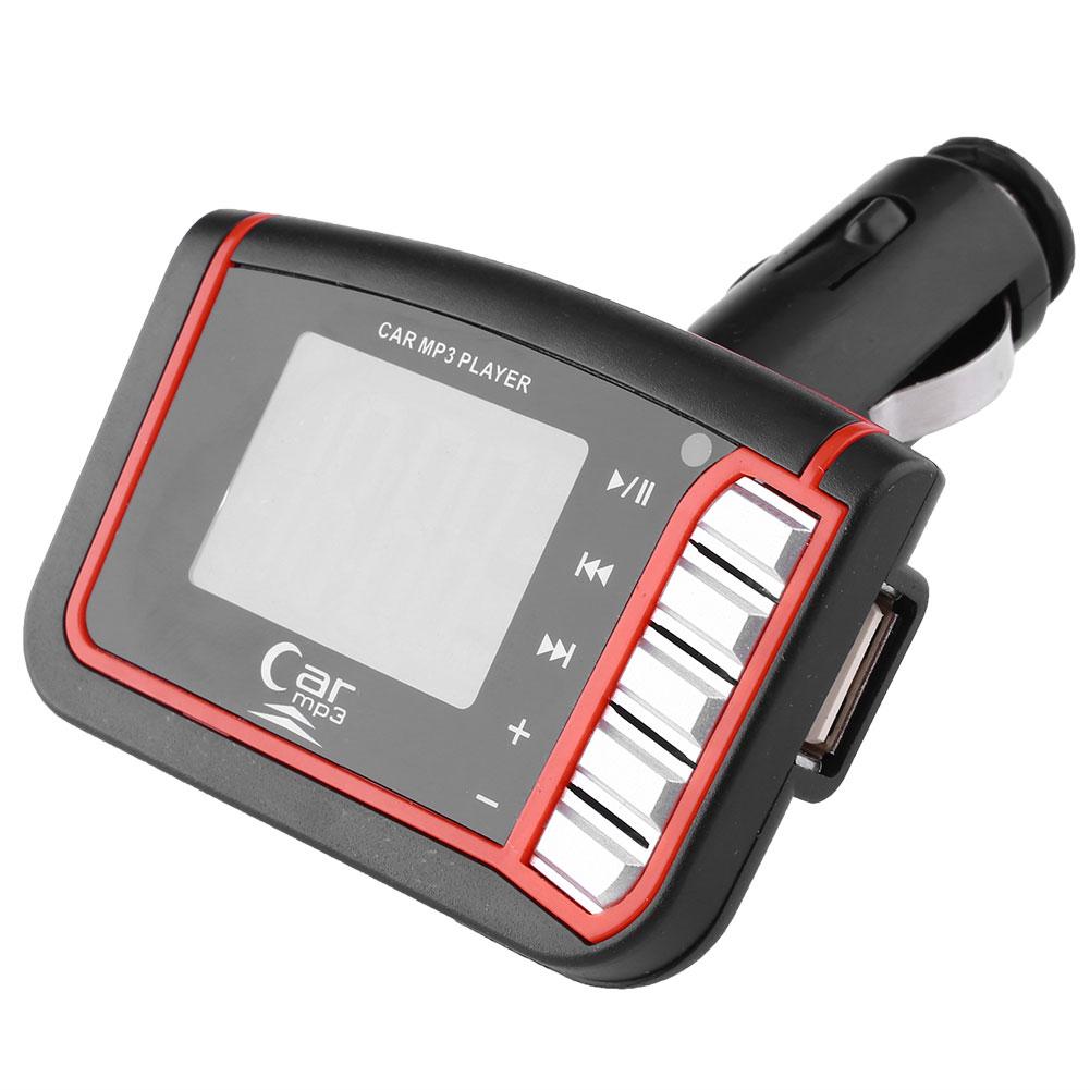 Image of 1.44" LCD Wireless FM Transmitter Car MP3/MP4 Player SD/TF USB Remote Control