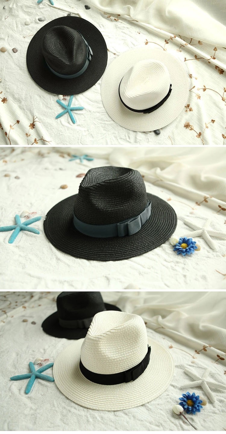 WholesaleFashion Womens Mens Fedora Trilby Gangster Jazz Cap Summer