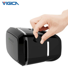 VR Shinecon Plastic VR 3D Glasses google cardboard HD Glasses for 3.5-6.0 inch Phone+Bluetooth Wireless Mouse gamepad VR BOX 3.0