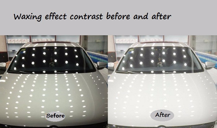 High Quality Paint Care Car Wax Polishing Paste with Spong Cloth Waxing Uv radiation Resistance to acid rain