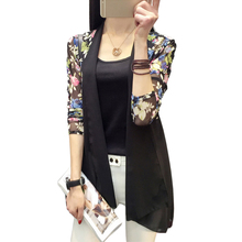 Long Chiffon Ladies Shirts 2016 Summer Women’s Kimono Cardigan Blusa Air Conditioning Sunscreen Female Blouses Jackets