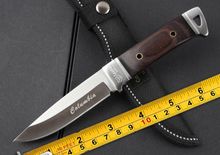 Newest!outdoor camping fixed Blade knife Hunting knife color wood Handle men’s boutique necessary tools
