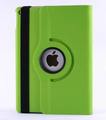Hot selling 360 degree rotation case for Ipad air 2 II Solid simple PU leather smart