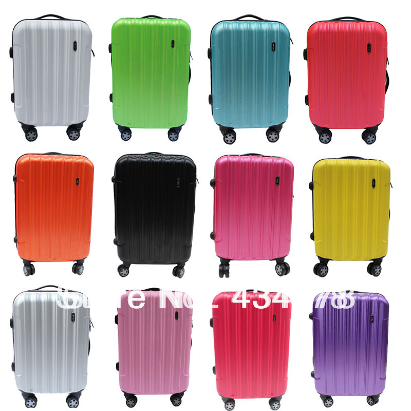 Abs universal wheels trolley luggage travel bag luggage bag luggage 20 24 28 inch size available ...