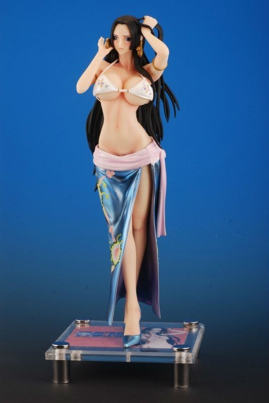 One Piece Anime Boa Hancock Super Sexy Nude Blue 1 5 Pre