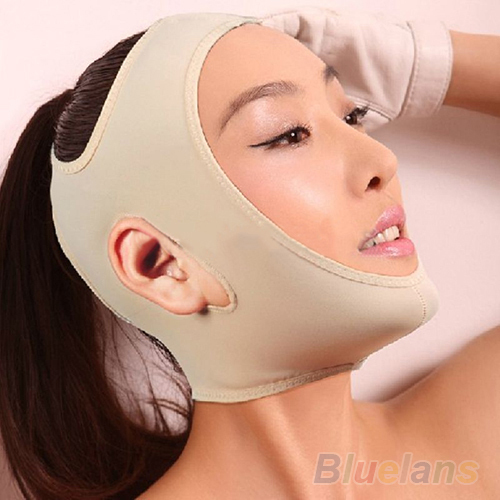 Wrinkle V Face Chin Cheek Lift Up Slimming Slim Mask Ultra-thin Belt Strap Band