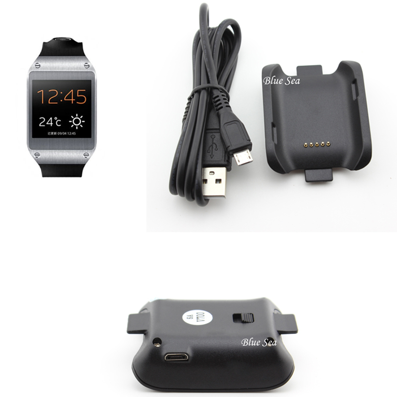 V700 Wristwatch Charger Cradle Dock Holder For Samsung Galaxy Gear V700 Smart Watch SM V700 Adapter