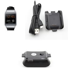 Gear V700 Wristwatch Charger Cradle Dock Holder For Samsung Galaxy Gear V700 Smart Watch SM-V700 Port Connector