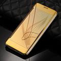 Full Mirror Window View Case For Samsung Galaxy S6 Edge Plus New Deluxe Flip Cover For