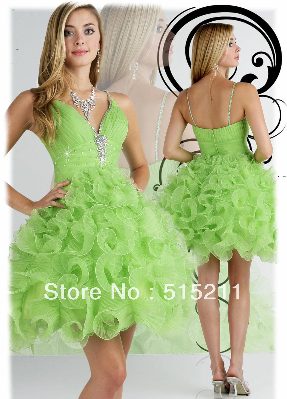Deep-V-neck-Low-Back-Organza-Ruffle-font-b-Lime-b-font-font-b-Green-b.jpg