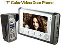7 wired Video Door Phone Doorbell Intercom 16 chord ring tones Flexible buttons home security with