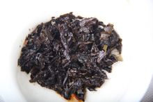 Chinese Yunnan slimming tea Tin can box gift packing lotus leaf Pu erh puer pu erh