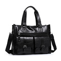 Brand Men Leather Briefcase High Quality Business Man Handbag Vintage Men Messenger Laptop Bag Casual Men