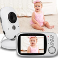 Fetal Doppler video nanny 3 2 inch LCD IR Night vision 2 way talk 8 lullabies