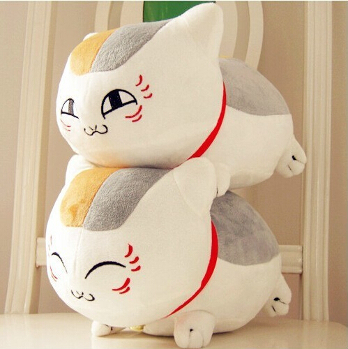 1 шт. 8 "20 см Нацумэ Yuujinchou Nyanko Сенсей Плюшевые Cat Аниме Куклы Игрушки Рождество Рождественский Подарок
