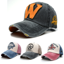Cool 2015 New Branded Sports Baseball Cap Unisex Bone Baseball Hat For Man Distressed Wearing Style