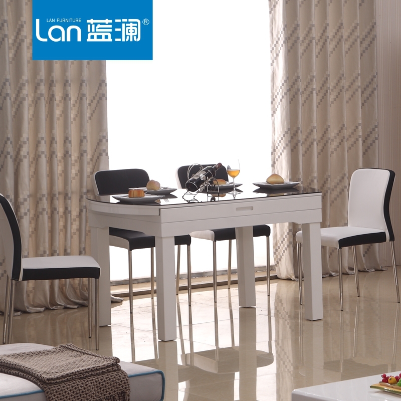 blue lan dinette combination ikea dining table minimalist modern european fashion folding blue lan dinette combination ikea dining table minimalist modern european fashion folding