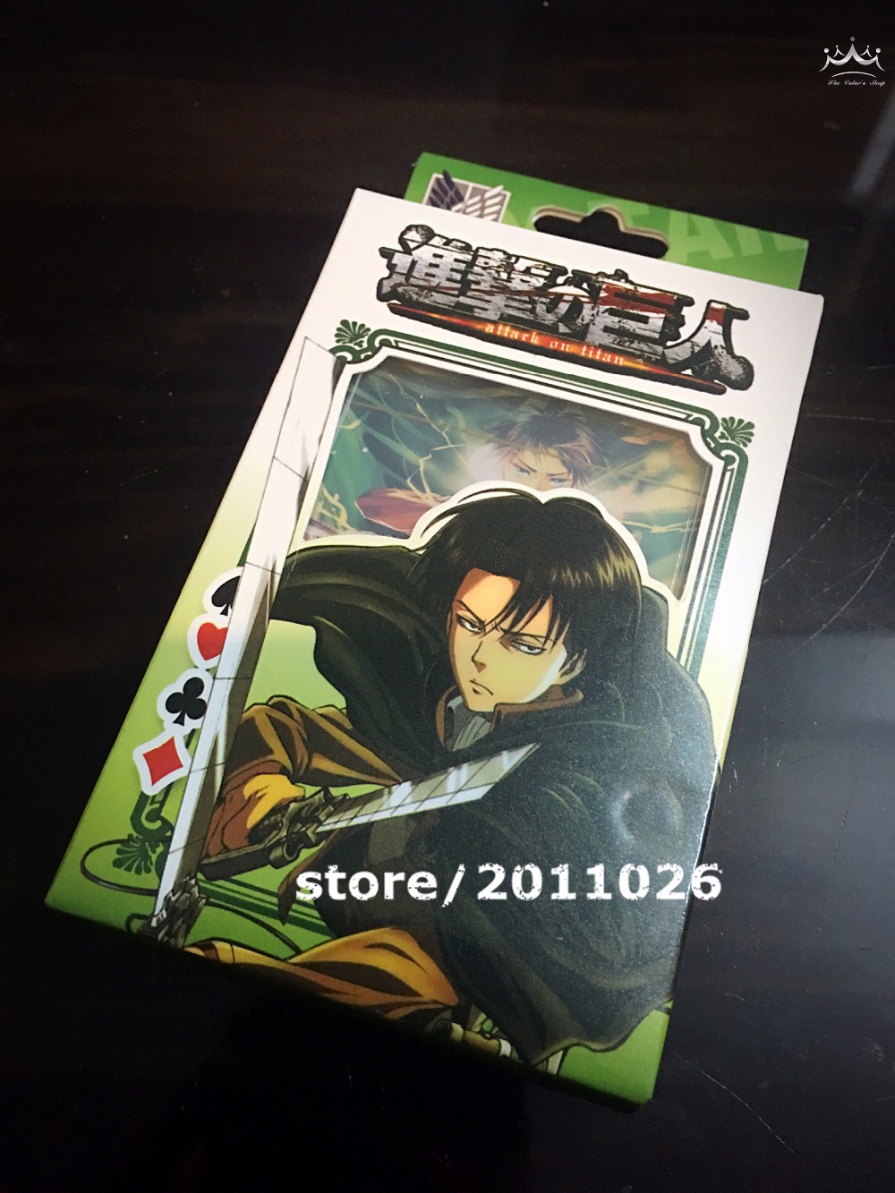 Shingeki no Kyojin collectible playing card