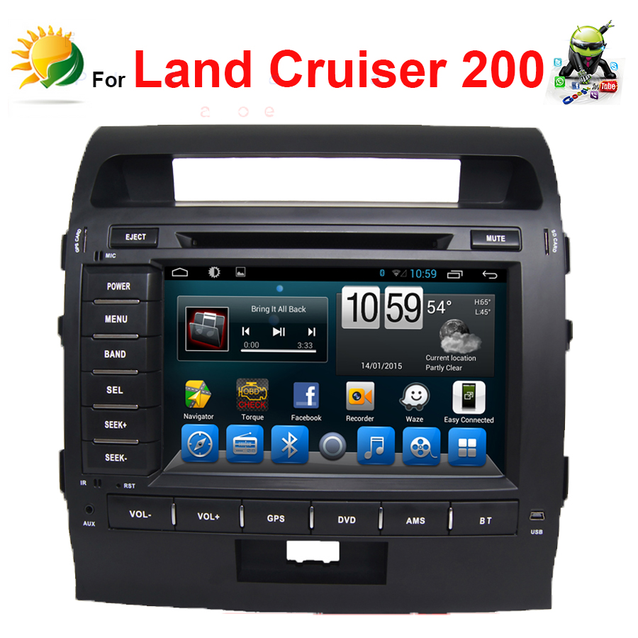 Car dvd with gps for toyota land cruiser