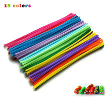 Creative Arts Chenille Stem Class Pack Rainbow Colors Kids Pipe Cleaners Plush stick DIY Handcrafted craft material