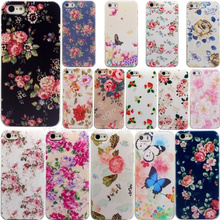 5 / 5S SE 4 » оболочки для Apple , iPhone 5 5S SE чехол iPhone5S назад чехол печать цветок цветочные сотовый телефон чехол магия стиль