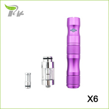 Top selling X6 electronic cigarette smoking cessation X6 vaporizer vape pen mod e cigarette health e
