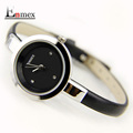 2016 festival Memorial Day gift Enmex women creative slim strap wristwatch brief design elegance fashion quartz
