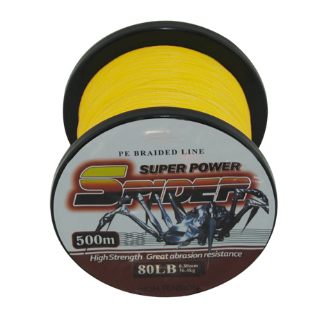 Great Discount Superpower 500m 12LB 80LB Braided Fishing Line PE Strong Multifilament Fishing Line Carp Fishing