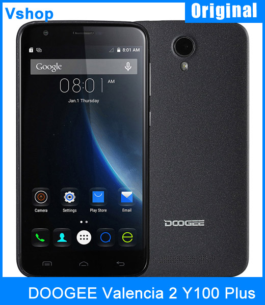 DOOGEE Valencia 2 Y100 Plus Pro Android 5 1 4G Cellphone 2GB RAM 16GB ROM 5