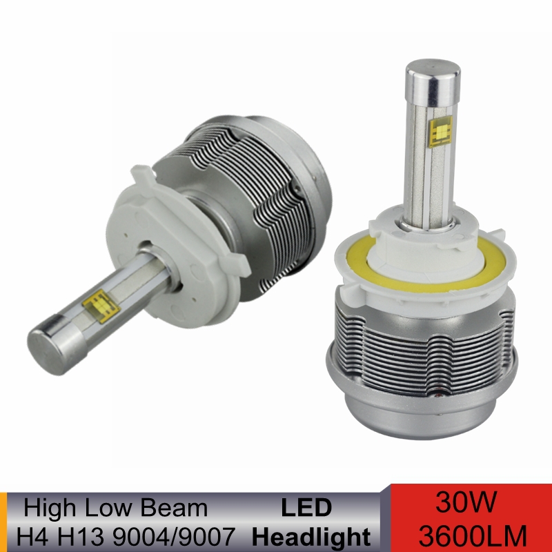 3600LM 30w cree ETI Chips H4 led headlight lamp Hi/Lo auto H13 led car headlight bulbs HB1 9004 HB5 9007 led headlight bulb
