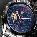 Hot Tevise Mechanical Watch Leather Band Sport Wristwatches Men Brand Fashion Waterproof Black White Horloge Birthday