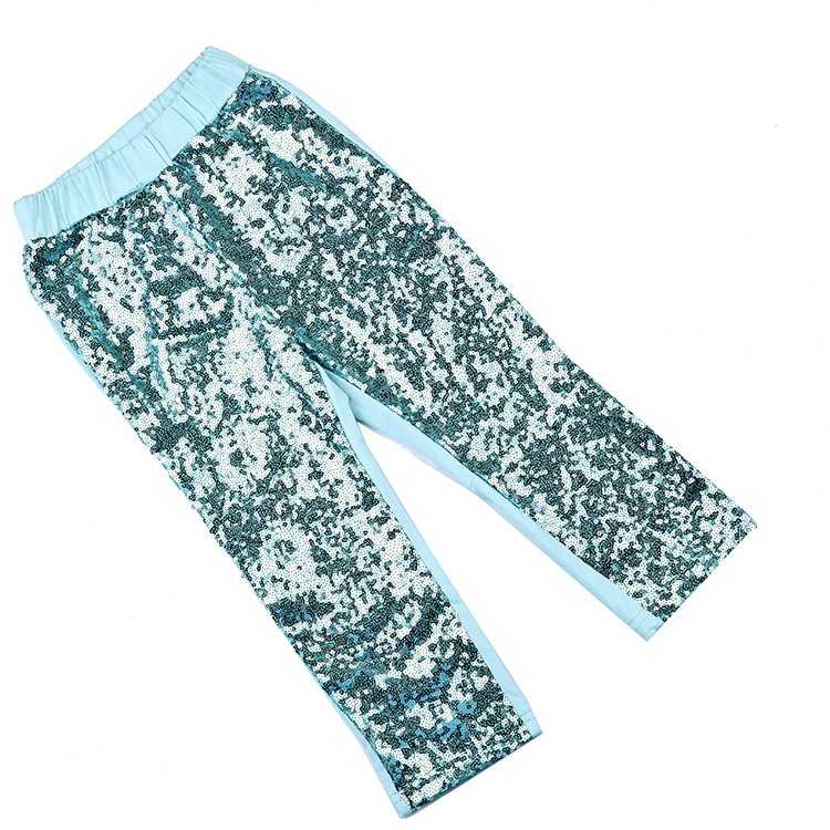 gold sparkle pants