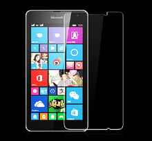 Amazing 9H 0.3mm 2.5D Nanometer Tempered Glass screen protector for Nokia Lumia 730 Lumia 735