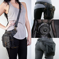 Vintage Retro Rock Gothic Steampunk Punk Men Women Handbag Waist Pack Shoulder Bag Coin Purse Leg