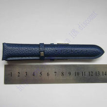 1 x 22 mm GENUINE COW LEATHER watch band Sapphire 15