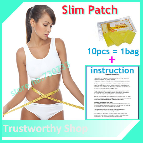30pcs High Quality Slimming Navel Stick Slim Patch Mymi Wonder Patch Lose Weight Loss Burning Fat