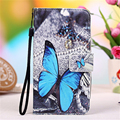 Fashion Colorful PU Leather Flip Case for LG K3 4 5 Eiffel Tower Butterfly Kitty Girls