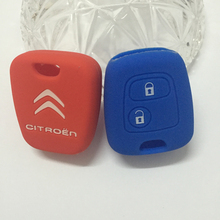 Free shipping Silicone Remote Control Car Sega C5 accessories car key caseKey Case for Citroen Triunph