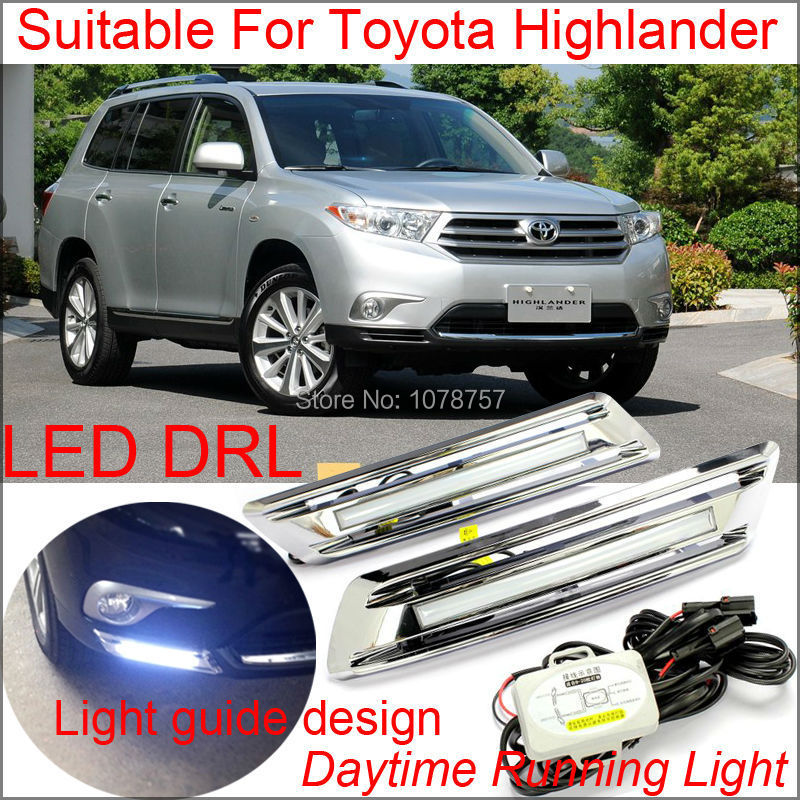 Light Guide Design LED DRL Suitable For Toyota Highlander (1)